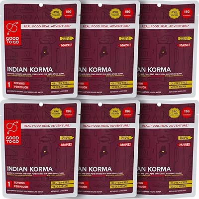 Korma indien bon à emporter 6 sachets individuels | aliments secs pour le camping. Chez DIAYTAR SENEGAL, nous rendons le shopping discount accessible à tous. Découvrez notre boutique en ligne où vous trouverez une large gamme de produits pour la maison, l'électroménager, l'informatique, la mode et les gadgets. Profitez de nos prix compétitifs pour réaliser des économies tout en vous faisant plaisir !