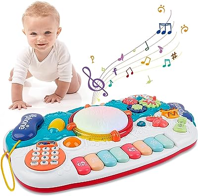 Jouets musicaux pour bébé jouets pour bébé de 12 à 18 mois jouet 6 en 1. DIAYTAR SENEGAL  - la référence en matière de shopping en ligne à prix réduit. Trouvez tout ce dont vous avez besoin pour votre maison, de l'électroménager pratique aux articles de mode tendance, en passant par les dernières innovations technologiques. Faites des économies sans compromettre la qualité avec notre selection de produits discount de confiance.