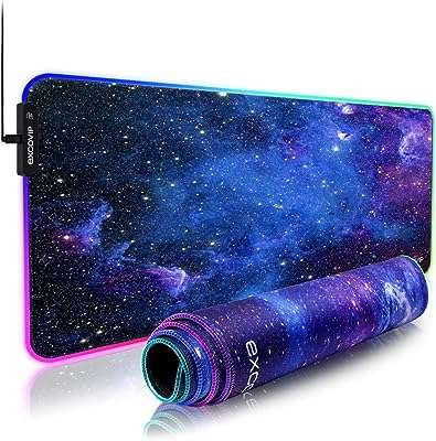 Tapis de souris de jeu excovibe rgb grande table de bureau étendue à. Rendez votre shopping en ligne encore plus satisfaisant avec DIAYTAR SENEGAL . Notre boutique propose une grande variété de produits discount pour tous les aspects de votre vie, de l'équipement de la maison aux gadgets à la mode. Profitez de nos prix compétitifs et trouvez des offres incroyables sur tous vos achats !