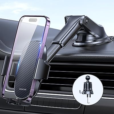 Miracase 【4 en 1】 support de téléphone portable pour voiture 【ultra stable et forte. Parfaitement adapté aux chasseurs de bonnes affaires, DIAYTAR SENEGAL  vous offre une expérience de shopping en ligne unique. Notre sélection abondante de produits discount, incluant des articles essentiels pour la maison, l'électroménager, l'informatique, la mode et les gadgets, garantit que vous trouverez ce que vous cherchez sans vous ruiner.