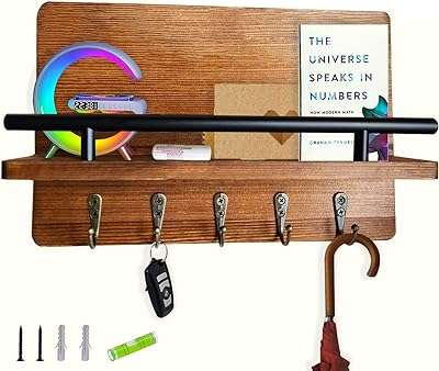 Fixil porte clés décoratif en bois 30 x 20 cm organisateur d'entrée mural avec 5. Faites des économies sur tous vos achats avec DIAYTAR SENEGAL, la boutique en ligne qui propose une large gamme de produits discount. Que vous recherchiez des articles pour la maison, des appareils électroniques à la pointe de la technologie, des vêtements tendance ou des gadgets innovants, vous trouverez tout cela à des prix compétitifs chez DIAYTAR SENEGAL . N'attendez plus pour bénéficier de nos offres imbattables et profitez d'une expérience d'achat en ligne optimale.