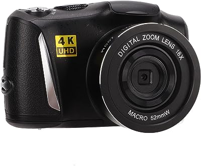 Caméra vidéo numérique hd 4k 48mp avec zoom 16x écran 32. DIAYTAR SENEGAL  vous offre une expérience d'achat en ligne unique en proposant une multitude de produits discount dans différents domaines. Faites-vous plaisir sans vous ruiner en choisissant parmi notre sélection de produits pour la maison, l'électroménager, l'informatique, la mode et bien plus encore.