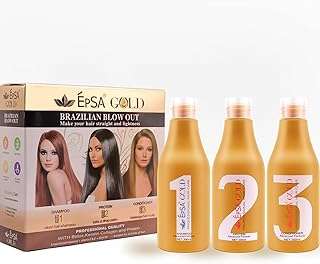 Ensemble 3 en 1 complexe de traitement à la kératine brésilienne epsa adapté aux cheveux. DIAYTAR SENEGAL, votre destination shopping discount en ligne. Parcourez notre catalogue étendu et faites votre choix parmi notre vaste gamme de produits pour la maison, l'électroménager, l'informatique et la mode. Profitez de nos prix imbattables et réalisez des économies substantielles dès maintenant.