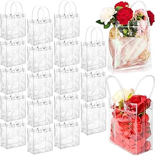 Sacs cadeaux en plastique transparent avec poignée emballage cadeau réutilisable en pvc transparent sac de courses. DIAYTAR SENEGAL  réinvente vos achats en ligne en vous proposant une gamme incroyablement diverse de produits à prix réduits. Parcourez notre boutique en ligne et découvrez des articles discount pour la maison, l'électroménager, l'informatique, la mode et les gadgets, tout en réalisant d'importantes économies. Offrez-vous le meilleur sans vous ruiner grâce à notre sélection soigneusement choisie pour satisfaire tous vos besoins.