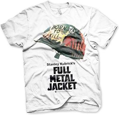 Veste full metal sous licence officielle pour affiche hommes (blanc). Achetez intelligemment chez DIAYTAR SENEGAL  et profitez de notre vaste sélection de produits discount. De la décoration pour votre maison aux ustensiles de cuisine en passant par les appareils électroménagers, notre boutique en ligne généraliste vous offre la possibilité de faire des économies tout en vous procurant des produits de qualité.