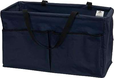 Sac fourre tout en toile house hold essentials avec poches de blue. DIAYTAR SENEGAL  est la boutique en ligne idéale pour les chasseurs de bonnes affaires. Explorez notre vaste choix de produits à prix discount, parmi lesquels l'électroménager, l'informatique, la mode et les gadgets, et économisez tout en vous faisant plaisir !