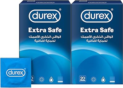 Préservatifs durex extra safe lube pour hommes 20 pièces (1+1). Découvrez DIAYTAR SENEGAL, votre partenaire pour des économies maximales ! Parcourez notre large assortiment d'articles discount, allant des accessoires de maison à l'électroménager dernier cri, en passant par l'informatique, la mode tendance et les gadgets ludiques.