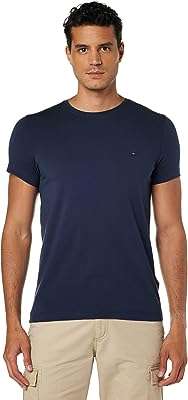 T shirt core stretch slim cneck pour hommes. DIAYTAR SENEGAL  - La boutique en ligne qui rend le shopping abordable! Découvrez notre sélection de produits discount, comprenant des équipements informatiques, des appareils électroménagers, des vêtements tendance et bien plus encore, tous à des prix défiant toute concurrence.