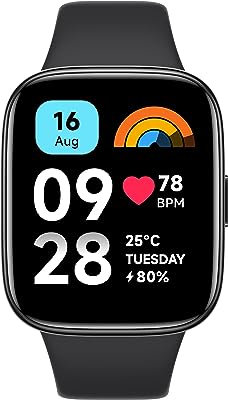 Xiaomi redmi smart watch 3 active black | grand écran lcd de 183. Faites des économies intelligentes avec DIAYTAR SENEGAL  - la boutique en ligne qui réunit tous vos besoins essentiels à des prix imbattables. Explorez notre vaste gamme de produits de la maison, de l'électroménager à l'informatique en passant par la mode et les gadgets, et découvrez comment prendre soin de votre budget sans faire de compromis sur la qualité.