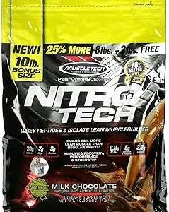 Muscletech nitrotech peptides de lactosérum pour le renforcement musculaire saveur de chocolat au lait. DIAYTAR SENEGAL  - Votre destination en ligne pour des achats malins. Avec notre sélection de produits discount, allant de la maison à l'électronique, de la mode à l'informatique, vous pouvez économiser tout en comblant vos besoins. Ne manquez pas nos offres spéciales et réalisez des économies considérables dès aujourd'hui!