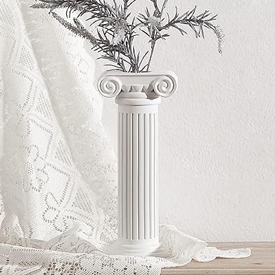 Vase à fleurs romain de style grec sahihday vase de jardinière pilier en résine. DIAYTAR SENEGAL, votre destination incontournable pour des produits discount de qualité. Que vous recherchiez des articles pour la maison, l'électroménager, l'informatique, la mode ou les gadgets, notre boutique en ligne saura répondre à tous vos besoins sans vous ruiner !
