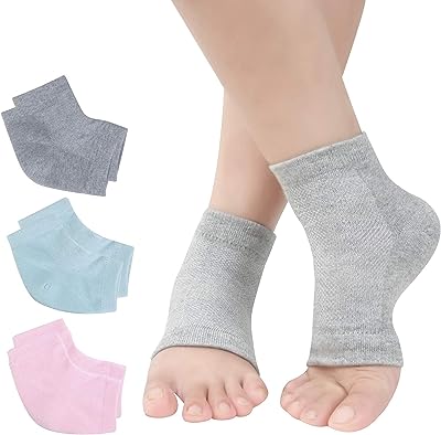 Chaussettes hydratantes 3 paires en gel pour talons secs et craquelés. Trouvez les meilleures affaires en ligne chez DIAYTAR SENEGAL  - une boutique généraliste offrant une variété de produits discount allant de l'électroménager aux articles high-tech, sans oublier les vêtements et les accessoires tendances. Découvrez un choix incroyable de produits de qualité à des prix imbattables !