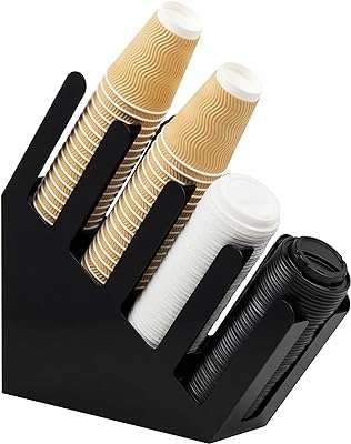 Couvercle et porte gobelet en acrylique à 4 compartiments mind reader deluxe. Avec DIAYTAR SENEGAL, vous pouvez profiter de produits discount de qualité supérieure sans compromettre votre budget. Notre boutique en ligne propose une vaste sélection d'articles, allant des essentiels pour la maison aux gadgets dernier cri, tous proposés à des prix compétitifs pour vous offrir un véritable rapport qualité-prix.