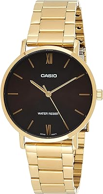 Montre casio gold en acier inoxydable pour homme mtp vt01g 5budf or. Ne cherchez plus ailleurs, DIAYTAR SENEGAL  vous offre le meilleur choix de produits discount en ligne. Avec notre assortiment varié et nos prix compétitifs, vous trouverez tout ce dont vous avez besoin pour la maison, l'électronique, l'informatique et la mode. Faites des économies tout en faisant des achats intelligents.