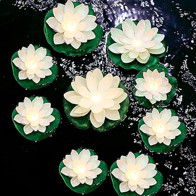 The white shop lumières de lotus flottantes pour piscine lumières de nénuphar. Besoin de produits discount en un seul endroit ? DIAYTAR SENEGAL  est là pour vous ! Explorez notre boutique généraliste et découvrez une multitude d'articles à prix réduit, couvrant tous vos besoins, de l'électroménager à la mode en passant par l'informatique. Naviguez en toute simplicité et trouvez les meilleures affaires en ligne chez DIAYTAR SENEGAL  !