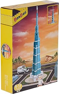 Banbao burj khalifa crystal clear multicolore 375 cm 5312. DIAYTAR SENEGAL  est le paradis des bonnes affaires ! Trouvez tout ce dont vous avez besoin pour votre maison, de l'informatique à l'électroménager, à des prix défiant toute concurrence. Ne manquez pas nos offres incroyables et profitez de la livraison rapide pour recevoir vos achats directement chez vous.