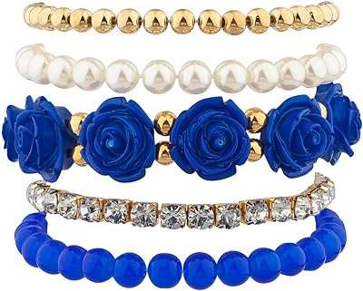 Ensembles de 5 pièces de bracelets multi styles pour accessoires de luxe pour femmes is_best_seller. Trouvez les meilleurs bons plans chez DIAYTAR SENEGAL, le go-to store en ligne pour tous vos besoins discount. Explorez notre large gamme de produits, des vêtements à la mode aux gadgets high-tech, et profitez de prix imbattables sans sacrifier la qualité !
