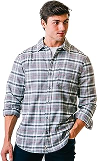 Chemise boutonnée en flanelle de coton doux pour hommes. Venez découvrir DIAYTAR SENEGAL, la boutique en ligne qui rend le shopping discount plus accessible que jamais. Avec une large sélection de produits pour la maison, de l'électroménager performant, de l'informatique à la pointe et des articles de mode tendance, vous êtes assuré de trouver ce dont vous avez besoin à des prix attractifs.