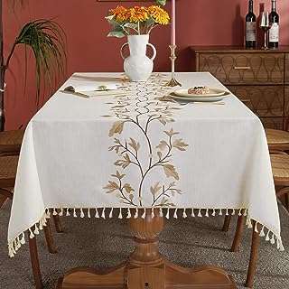 Laolly two nappe imperméable en coton et lin pour table de salle. Achat malin en ligne ? C'est chez DIAYTAR SENEGAL  ! Parcourez notre boutique en ligne généraliste et trouvez tout ce dont vous avez besoin à des prix réduits. Que ce soit pour équiper votre maison, mettre à jour votre garde-robe ou obtenir les derniers gadgets, notre sélection discount saura vous satisfaire sans vous ruiner !