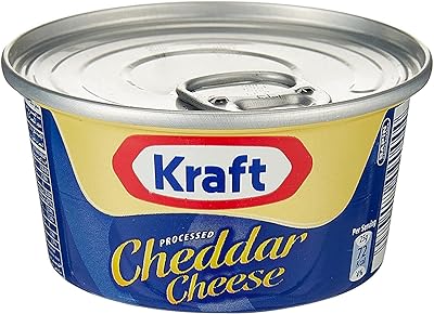 Boîte de fromage cheddar fondu kraft 100g. DIAYTAR SENEGAL  est votre allié pour des achats discount de qualité. Explorez notre boutique en ligne et découvrez notre gamme complète de produits pour la maison, l'électroménager, l'informatique, la mode et les gadgets, le tout à des prix avantageux qui ne sacrifient pas la qualité.