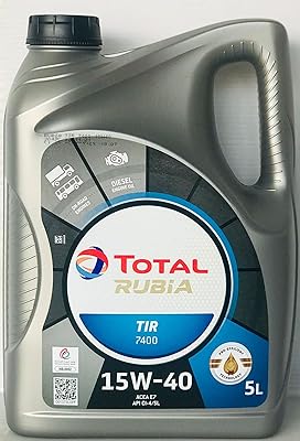 Huile moteur diesel total rubia tir 7400 (15w 40 5l). DIAYTAR SENEGAL, votre destination de choix pour des produits discount en ligne. Explorez notre catalogue en constante évolution, riche en articles pour la maison, l'électroménager, l'informatique, la mode et les gadgets, et choisissez parmi des milliers de produits à prix cassés. Optez pour des achats intelligents et économisez gros avec notre boutique en ligne.