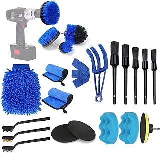 Ensemble d'outils de nettoyage de voiture de 22 pièces kit de brosses voiture auto perceuses pour nettoyer les roues. À la recherche de bons plans pour équiper votre maison à moindre coût ? DIAYTAR SENEGAL  est là pour vous ! Découvrez notre sélection de produits discount pour la maison, de l'électroménager à la décoration, et profitez de prix imbattables tout au long de l'année.