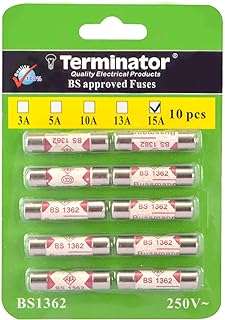 Fusibles en céramique en porcelaine terminator 10 pièces 6 x 25 mm. Besoin de produits discount ? DIAYTAR SENEGAL  est là pour vous ! Parcourez notre large éventail de produits allant des articles de maison aux gadgets dernier cri, et réalisez des économies sur chaque achat. Alors n'attendez plus, faites confiance à notre expertise pour vous offrir le meilleur au prix le plus bas !