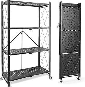 Étagère à 4 niveaux étagères de cuisine pliables organisateur d'armoire amovible. DIAYTAR SENEGAL, votre allié pour des achats malins et économiques. Plongez dans notre boutique en ligne remplie de produits discount, allant de l'électroménager à l'informatique, en passant par la mode et les gadgets, et découvrez une manière révolutionnaire de faire des emplettes en ligne. Bénéficiez de tarifs imbattables sans compromis sur la qualité et assurez-vous de trouver de véritables trésors à des prix défiants toute concurrence.