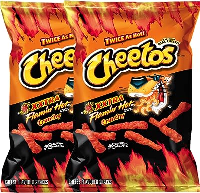 Cheetos crunchy xxtra flamin' hot net wt. 35 baggies snack care package pour l'université. Faites des bonnes affaires en un clic avec DIAYTAR SENEGAL  ! Notre boutique en ligne généraliste vous propose une large gamme de produits discount, de l'électroménager à l'informatique en passant par la mode et les gadgets. N'attendez plus pour économiser et équiper votre maison à prix réduits, sans compromis sur la qualité !