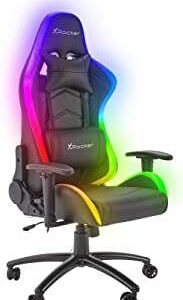 Chaise de jeu x rocker bravo rgb bbc avec nouvel éclairage led. DIAYTAR SENEGAL  : la solution idéale pour des achats malins en ligne. Profitez de notre large gamme de produits discount, allant des appareils électroménagers essentiels aux dernières tendances de la mode, en passant par les accessoires informatiques indispensables, et économisez tout en vous faisant plaisir.
