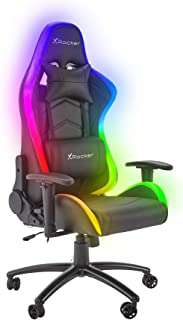 Chaise de jeu x rocker bravo rgb bbc avec nouvel éclairage led. DIAYTAR SENEGAL  : la solution idéale pour des achats malins en ligne. Profitez de notre large gamme de produits discount, allant des appareils électroménagers essentiels aux dernières tendances de la mode, en passant par les accessoires informatiques indispensables, et économisez tout en vous faisant plaisir.