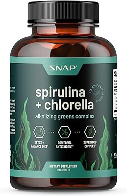 Snap supplements capsules de chlorella spiruline biologique usda | superaliments verts pour le soutien. DIAYTAR SENEGAL  is your ultimate destination for discount shopping, providing a diverse range of products that cater to your everyday needs. With everything from essential home appliances to state-of-the-art electronics, trendy fashion pieces, and inventive gadgets, our online store offers unbeatable prices without compromising on quality.
