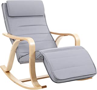 Chaise à bascule en bois massif 5 hauteur réglable 150kg gris clair lyy41g de sonmix. Envie de faire des économies sans sacrifier la qualité ? Rendez-vous sur DIAYTAR SENEGAL  ! Notre boutique en ligne généraliste vous offre un large choix de produits discount, allant des articles ménagers aux équipements électroniques, en passant par la mode et les gadgets. Faites votre shopping en toute confiance, en bénéficiant de nos prix compétitifs et de notre livraison rapide.