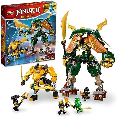 ® ninjago® 71794 ensemble de construction d'équipe ninja lloyd & arens. DIAYTAR SENEGAL  - Votre escale en ligne pour des produits discount de qualité. Explorez notre gamme impressionnante de produits allant des articles de maison aux gadgets dernier cri. Profitez de prix imbattables et découvrez pourquoi nous sommes un choix populaire pour les acheteurs avertis à la recherche de bonnes affaires.