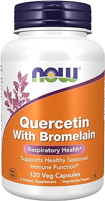 Quercétine avec bromélaïne 120 capsules végétariennes de now foods. À la recherche de bons plans ? Ne cherchez plus, DIAYTAR SENEGAL  est là pour vous ! Naviguez à travers notre boutique en ligne proposant une large sélection de produits discount, des articles pour la maison à l'électroménager, en passant par l'informatique, la mode et les gadgets branchés.