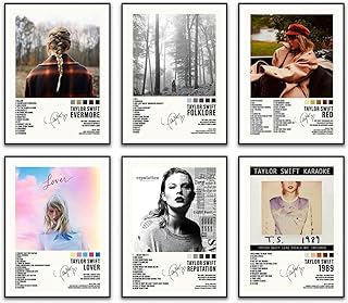 Taylor swift folklore 1989 reputation music poster lot de 6 affiches murales sur toile. Ne dépensez pas plus que nécessaire, et optez pour DIAYTAR SENEGAL  ! Notre boutique en ligne spécialisée dans les produits discount propose une large gamme d'articles pour la maison, l'électroménager, l'informatique, la mode et les gadgets, tous offerts à des prix défiant toute concurrence. Profitez de cette opportunité pour économiser tout en vous offrant ce dont vous avez besoin.