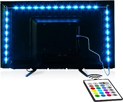 Bande lumineuse led rvb de 2 m 66 pieds pour téléviseurs de 40. DIAYTAR SENEGAL  est votre guichet unique pour des produits discount de premier ordre. Parcourez notre catalogue en ligne et découvrez notre sélection soigneusement choisie d'articles pour la maison, l'électroménager, l'informatique et la mode, tous disponibles à des prix abordables. Vous ne trouverez pas de meilleurs deals ailleurs !