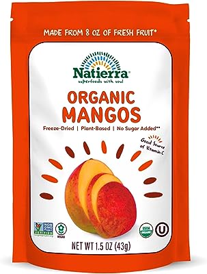 Mangue lyophilisée biologique nature's all foods sans ogm et végétalienne 15. DIAYTAR SENEGAL  réinvente vos achats en ligne en vous proposant une gamme incroyablement diverse de produits à prix réduits. Parcourez notre boutique en ligne et découvrez des articles discount pour la maison, l'électroménager, l'informatique, la mode et les gadgets, tout en réalisant d'importantes économies. Offrez-vous le meilleur sans vous ruiner grâce à notre sélection soigneusement choisie pour satisfaire tous vos besoins.