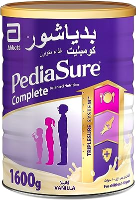 Pediasure complete classic balance nutrition saveur vanille 1 10 ans 16 kg. DIAYTAR SENEGAL  - La solution idéale pour des achats discount en ligne. Explorez notre gamme complète de produits pour la maison, l'électroménager, l'informatique, la mode et les gadgets, et bénéficiez de tarifs compétitifs. Simplifiez votre expérience d'achat avec notre boutique en ligne conviviale et découvrez des offres imbattables.