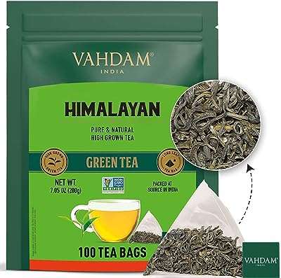 Vahdim sachets de thé vert de l'himalaya (100 sachets pyramide) | thé. DIAYTAR SENEGAL, votre destination shopping en ligne pour tous vos besoins discount. Trouvez tout ce dont vous avez besoin dans une seule boutique, des articles pour la maison aux gadgets incontournables, et réalisez des économies tout en satisfaisant vos envies.