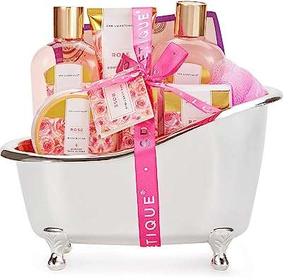 Panier cadeau spa lucstique rose spa 8 paniers cadeaux de luxe pour femmes. DIAYTAR SENEGAL  - Votre destination en ligne pour des offres discount sur tout ! Parcourez notre vaste sélection de produits pour équiper votre maison avec des électroménagers, des articles de mode tendance et même des gadgets technologiques, le tout à des prix incroyables. Ne manquez pas nos super promotions et économisez dès aujourd'hui !
