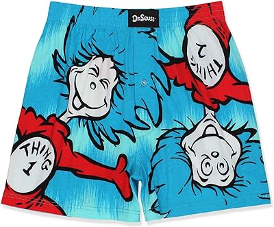 Boxer boutonné dr. seuss pour hommes. Trouvez les meilleurs bons plans chez DIAYTAR SENEGAL, le go-to store en ligne pour tous vos besoins discount. Explorez notre large gamme de produits, des vêtements à la mode aux gadgets high-tech, et profitez de prix imbattables sans sacrifier la qualité !