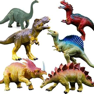 Ensemble de jouets de dinosaures snaptron 6 pièces à 7 pouces grand en semble. DIAYTAR SENEGAL  - La boutique en ligne qui rend les bonnes affaires accessibles à tous. Parcourez notre sélection de produits discount, de l'électroménager pratique à la mode abordable, tout en profitant de notre engagement envers la qualité. Ne payez plus trop cher pour ce dont vous avez besoin, faites vos achats malins chez nous !