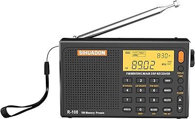 Radio numérique fm à ondes courtes sihuadon r108 lw mw airband. Faites des économies sans compromettre votre satisfaction avec DIAYTAR SENEGAL . Notre boutique en ligne propose une variété de produits discount dans différentes catégories, de l'électronique à la mode. Trouvez tout ce dont vous avez besoin à des prix imbattables !