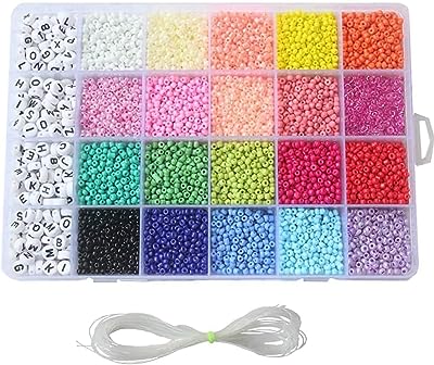 Ensemble de 3500 pièces de perles de rocaille lettres cheveux dans une boîte. Avec DIAYTAR SENEGAL, vous pouvez acheter intelligemment tout en restant dans votre budget. Notre boutique en ligne propose une sélection de produits discount pour la maison, l'électroménager, l'informatique et la mode, avec des prix attractifs. Parcourez notre collection dès maintenant et trouvez tout ce dont vous avez besoin à moindre coût !