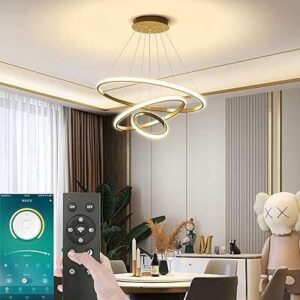 Suspension led intelligente moderne lustres à 3 anneaux intensité variable avec télécommande. Faites de bonnes affaires en ligne avec DIAYTAR SENEGAL, votre destination ultime pour des produits discount de qualité. Découvrez notre catalogue diversifié comprenant des articles pour la maison, l'électroménager, l'informatique, la mode et les gadgets. Optez pour des prix réduits sans compromettre sur la qualité grâce à DIAYTAR SENEGAL .