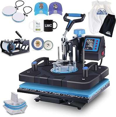 Machine de presse à chaud 5 en 1 améliorée 12". À la recherche de bons plans et de prix irrésistibles ? DIAYTAR SENEGAL  est votre destination ultime ! Explorez notre boutique en ligne généraliste où vous trouverez une large gamme de produits discount, couvrant tous vos besoins. Achetez l'électroménager dont vous avez besoin, renouvelez votre garde-robe ou succombez aux derniers gadgets sans vous ruiner.