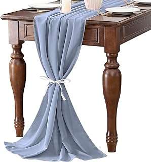 Chemin de table en mousseline de soie 27x120 pouces tissu transparent romantique pour décorations. Découvrez DIAYTAR SENEGAL, votre destination en ligne pour des bonnes affaires sans compromis sur la qualité. Parcourez notre large éventail de produits discount allant de l'électroménager à l'informatique en passant par la mode et les gadgets. Faites de vraies économies en choisissant le meilleur rapport qualité-prix.