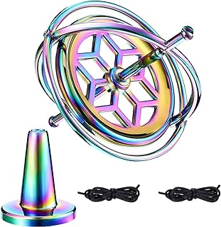 Gyroscope anti gravité en métal jouet coloré décoration de bureau pour enfants et adultes. DIAYTAR SENEGAL, votre partenaire shopping pour des bonnes affaires au quotidien. Profitez de notre large sélection de produits de qualité à prix réduits, allant des appareils électroménagers indispensables aux dernières tendances de la mode, en passant par les gadgets high-tech et les accessoires informatiques incontournables.