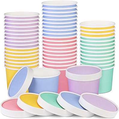 Roy sita lot de 50 récipients à crème glacée avec couvercles. Découvrez DIAYTAR SENEGAL, votre source incontournable de bons plans discount en ligne. Trouvez tout ce dont vous avez besoin, des produits de maison essentiels aux gadgets high-tech, le tout à des prix imbattables. Faites des économies tout en vous offrant de la qualité grâce à notre sélection variée et attrayante.